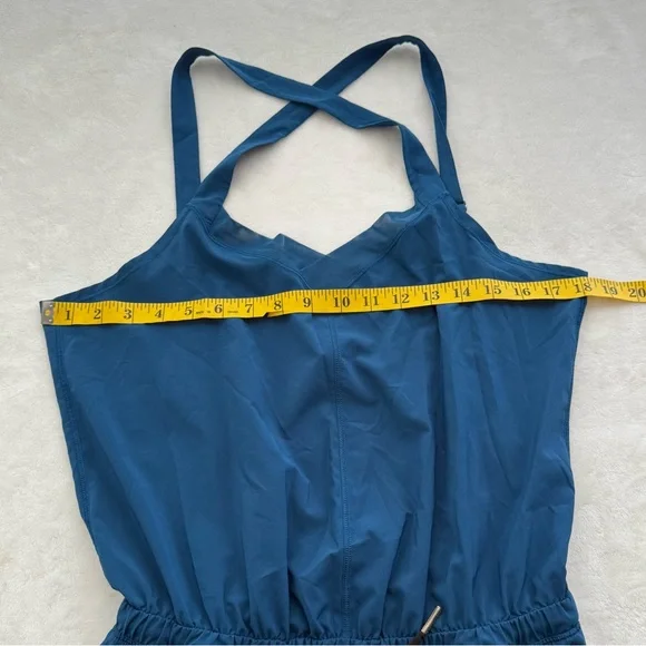 Lululemon Be Free Runsie Romper in Poseidon Blue Size 6 Sporty
